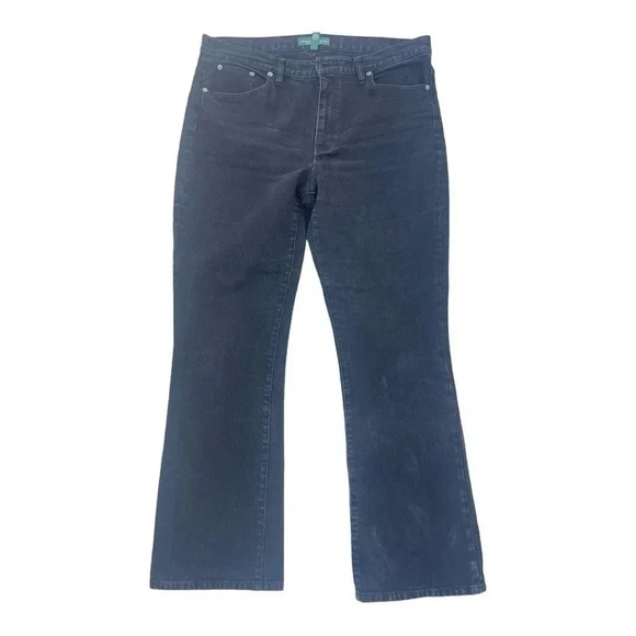 LRL Lauren Jeans Co. Classic Bootcut Jeans  size 16 - Picture 1 of 11